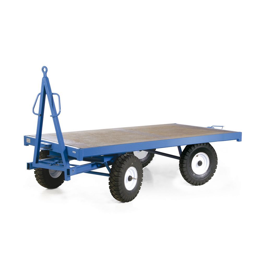 Rotauro Industrieanhänger Traglast bis 2000 kg mit Lufträdern 2000 x 1000 mm Produktbild Rotauro Industrieanhänger Traglast bis 2000 kg mit Lufträdern 2000 x 1000 mm