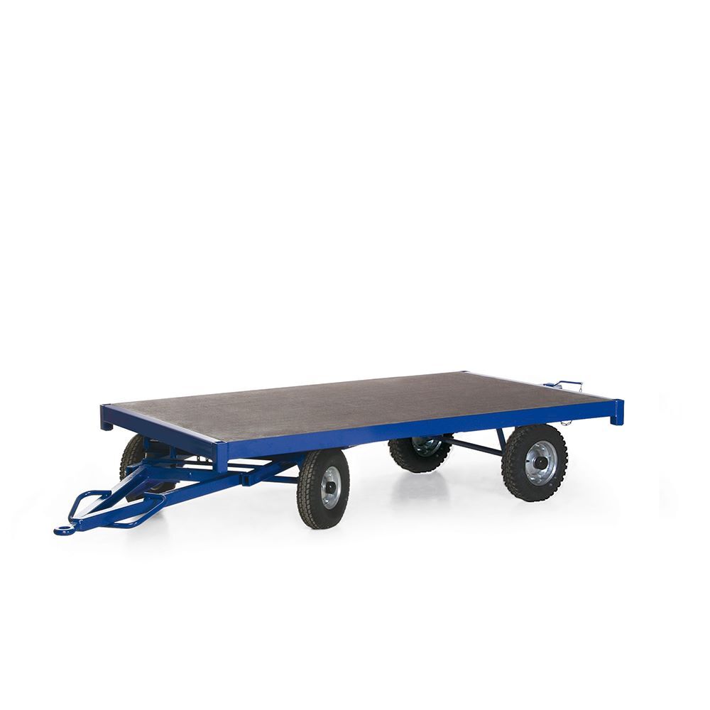 Rotauro Industrieanhänger bis 2000 kg mit Einfach-Drehschemel-Lenkung 2500 x 1250 mm Produktbild Rotauro Industrieanhänger bis 2000 kg mit Einfach-Drehschemel-Lenkung 2500 x 1250 mm bild 4