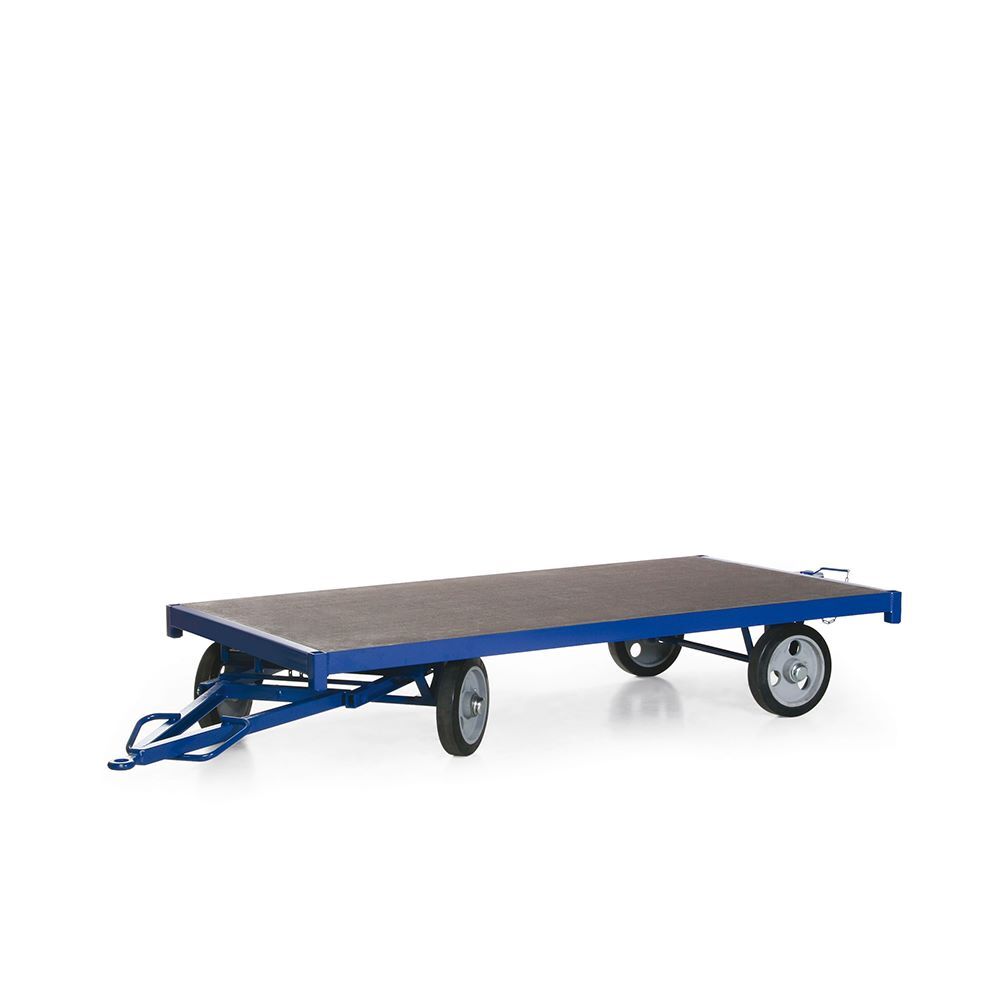 Rotauro Industrieanhänger mit Lenkung Traglast bis 2000 kg 3000 x 1500 mm Produktbild Rotauro Industrieanhänger mit Lenkung Traglast bis 2000 kg 3000 x 1500 mm