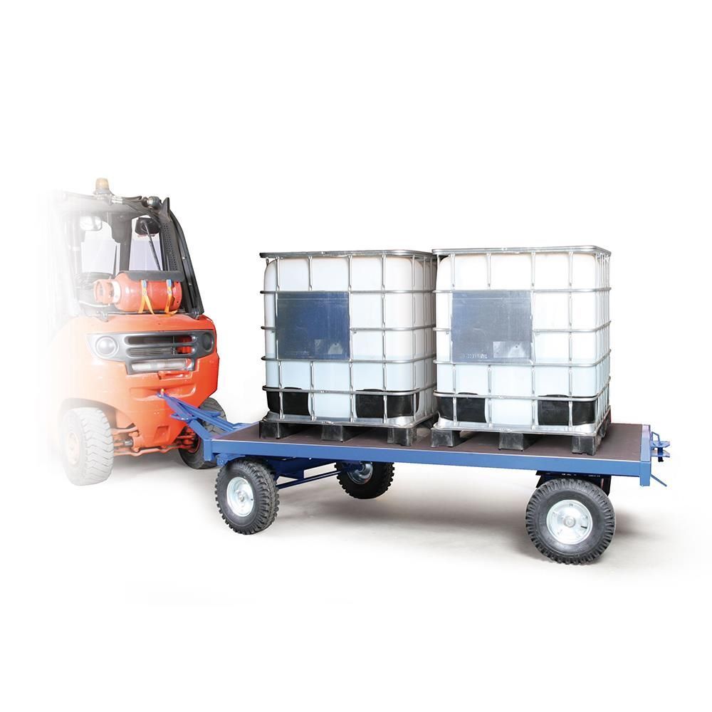 Rotauro Industrieanhänger mit Lenkung Tragkraft 3000 kg 2500 x 1250 mm Produktbild Rotauro Industrieanhänger mit Lenkung Tragkraft 3000 kg 2500 x 1250 mm bild 3