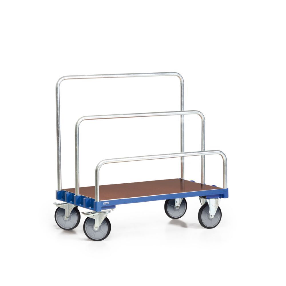 Rotauro Plattenwagen Ladefläche für 5 Bügel bis 600 kg 600 x 880 x 315 mm Produktbild Rotauro Plattenwagen Ladefläche für 5 Bügel bis 600 kg 600 x 880 x 315 mm bild 2