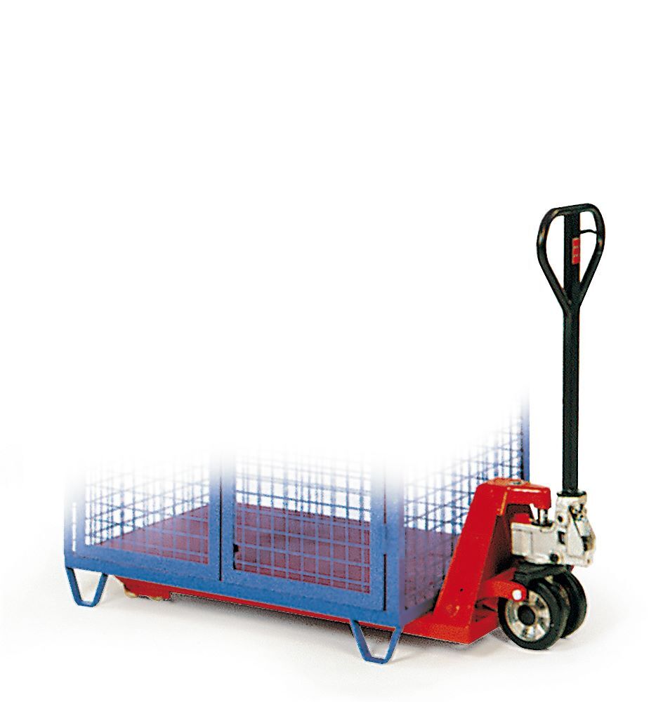 Rotauro Schrankwagen für Hubgeräte Gitterverkleidung 1000 x 700 mm RAL 5010 Produktbild Rotauro Schrankwagen für Hubgeräte Gitterverkleidung 1000 x 700 mm RAL 5010 bild 2