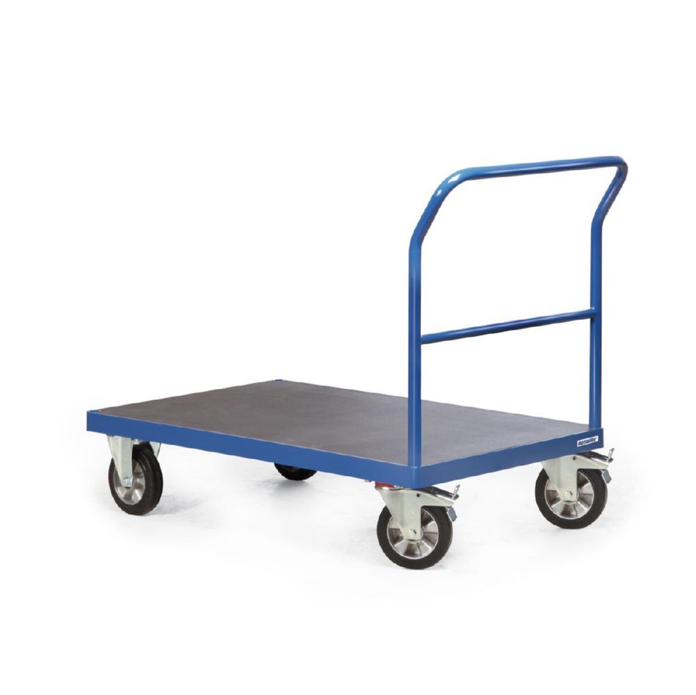 Rotauro Schwerlast Plattformwagen Serie R mit Schiebebügel 1200 x 800 mm Produktbild Rotauro Schwerlast Plattformwagen Serie R mit Schiebebügel 1200 x 800 mm bild 2