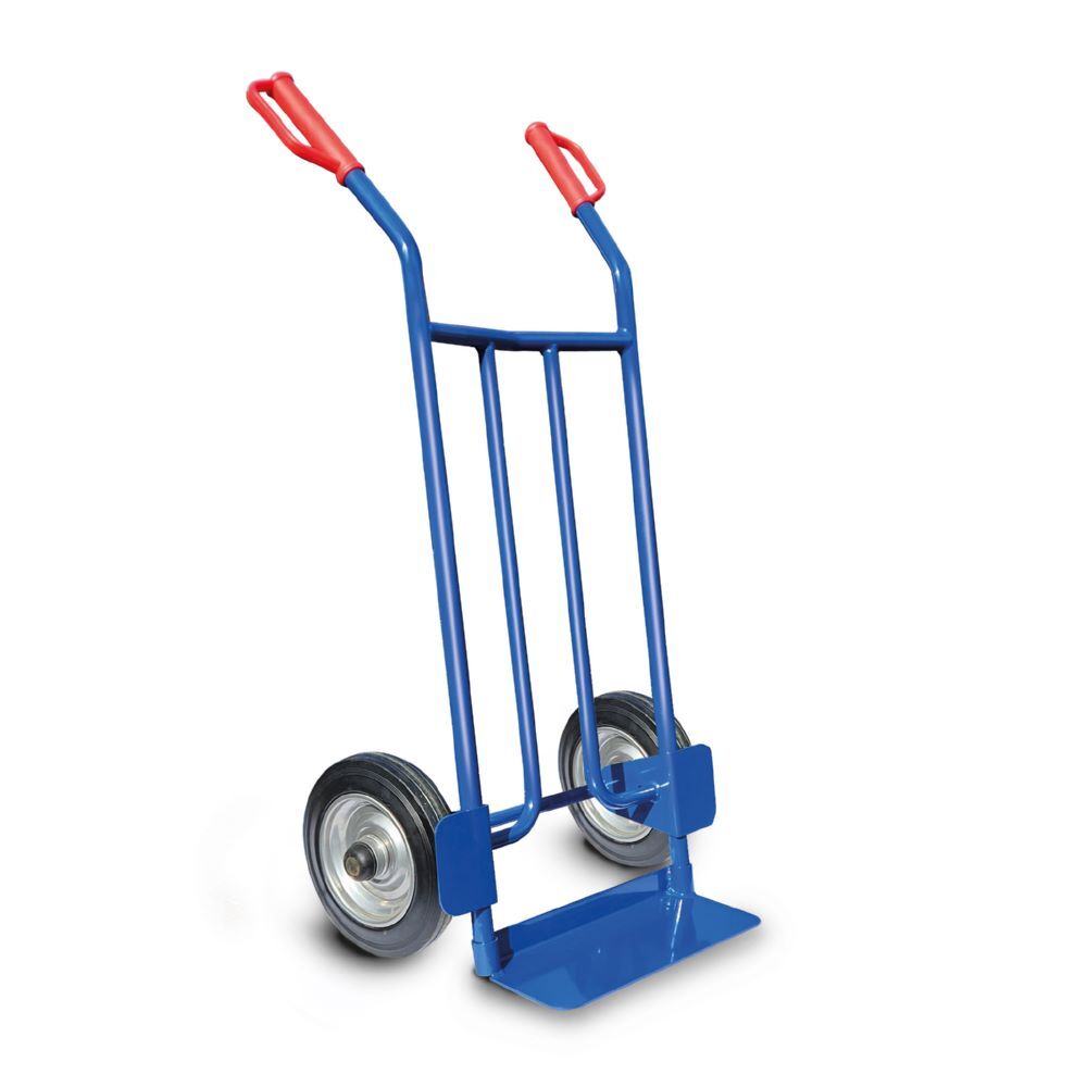 Rotauro Stahlrohr Sackkarre Traglast bis 250 kg mit Vollgummibereifung 1010 mm Produktbild Rotauro Stahlrohr Sackkarre Traglast bis 250 kg mit Vollgummibereifung 1010 mm