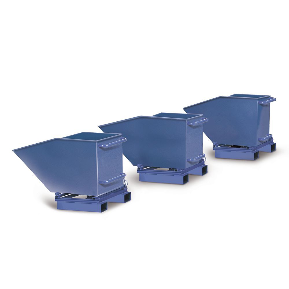 Rotauro Stationärer Blechkasten mit 250 Liter 1140 x 665 x 725 mm Produktbild Rotauro Stationärer Blechkasten mit 250 Liter 1140 x 665 x 725 mm