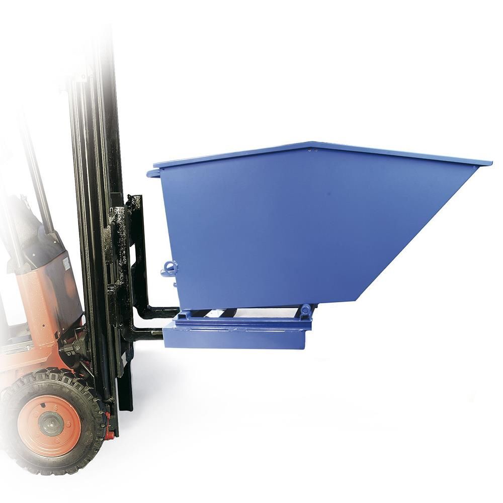 Rotauro Stationärer Blechkasten mit 400 Liter mit Einfahrtasche 150 x 80 mm Produktbild Rotauro Stationärer Blechkasten mit 400 Liter mit Einfahrtasche 150 x 80 mm