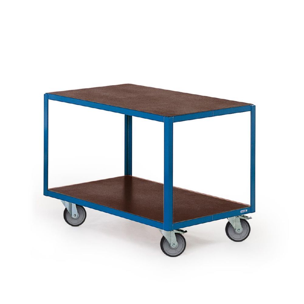 Rotauro Transportroller mit 2 Ladeflächen 1000 x 700 x 775 mm Produktbild Rotauro Transportroller mit 2 Ladeflächen 1000 x 700 x 775 mm bild 2