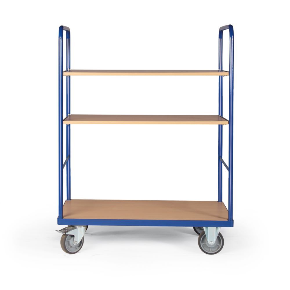 Produktbild Tauroflex Etagenwagen Basic 3 Etagen bis 500 kg Last 600 x 1190 x 1460 mm bild 2