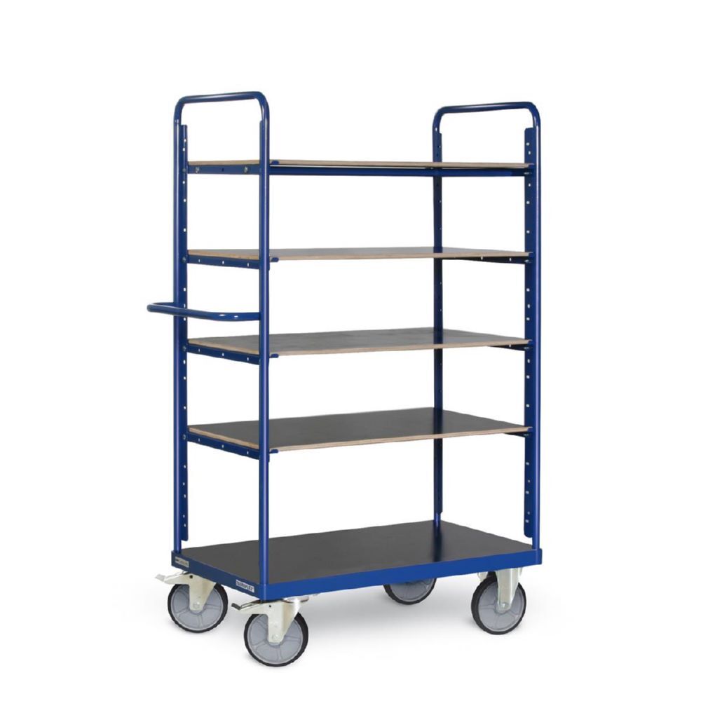 Tauroflex Etagenwagen F6 5 Ladeflächen je 90 kg 700 x 1190 x 1800 mm Produktbild Tauroflex Etagenwagen F6 5 Ladeflächen je 90 kg 700 x 1190 x 1800 mm