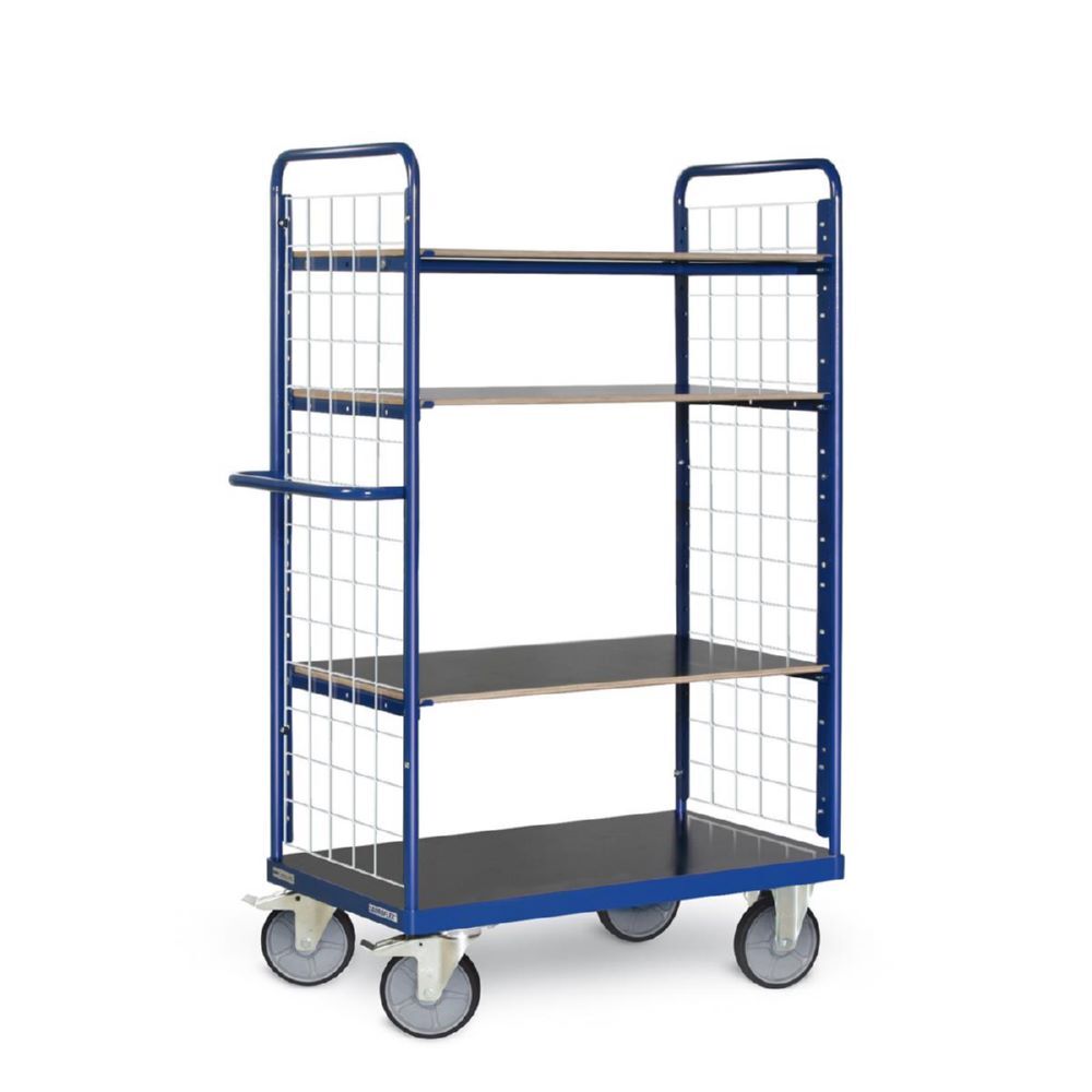 Tauroflex Etagenwagen F6 4 Ladeflächen mit Gitter 600 x 1190 x 1800 mm Produktbild Tauroflex Etagenwagen F6 4 Ladeflächen mit Gitter 600 x 1190 x 1800 mm