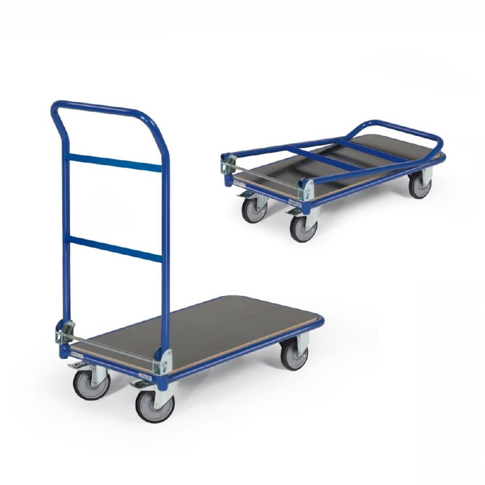 Tauroflex Magazinwagen F3 mit klappbarem Schiebebügel 500 x 965 x 1015 mm Produktbild Tauroflex Magazinwagen F3 mit klappbarem Schiebebügel 500 x 965 x 1015 mm