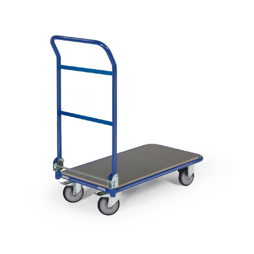 Tauroflex Magazinwagen F3 mit klappbarem Schiebebügel 600 x 1115 x 1015 mm Produktbild Tauroflex Magazinwagen F3 mit klappbarem Schiebebügel 600 x 1115 x 1015 mm bild 2