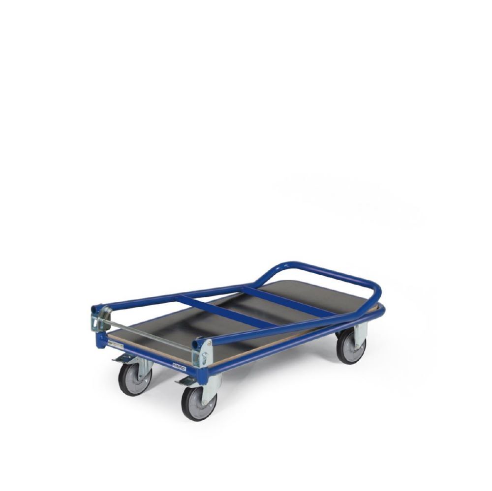 Tauroflex Magazinwagen F3 mit klappbarem Schiebebügel 600 x 1115 x 1015 mm Produktbild Tauroflex Magazinwagen F3 mit klappbarem Schiebebügel 600 x 1115 x 1015 mm bild 3