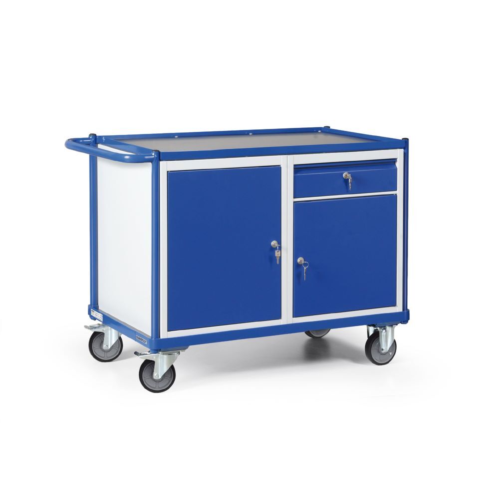 Tauroflex Montagewagen F3 mit waagerechtem Schiebegriff 600 x 1150 x 840 mm Produktbild Tauroflex Montagewagen F3 mit waagerechtem Schiebegriff 600 x 1150 x 840 mm