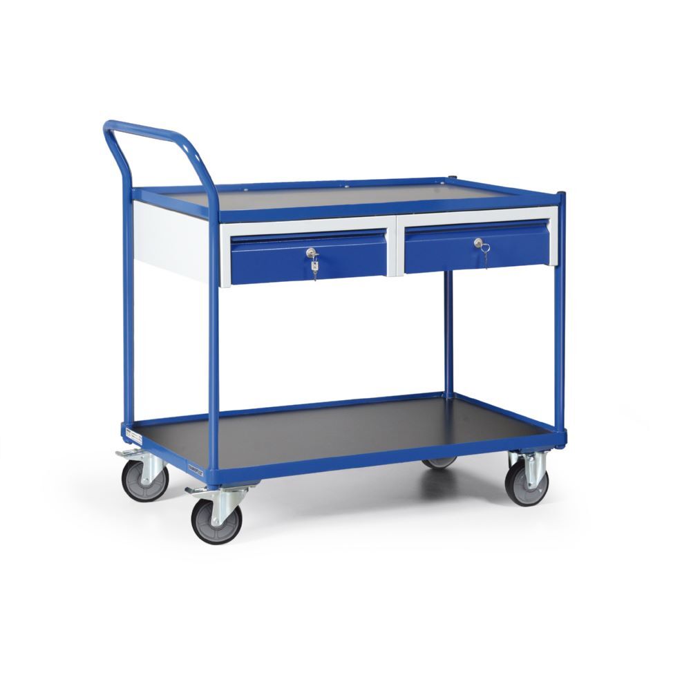 Tauroflex Montagewagen F3 mit 2 Schubladen 600 x 1200 x 1030 mm Produktbild Tauroflex Montagewagen F3 mit 2 Schubladen 600 x 1200 x 1030 mm