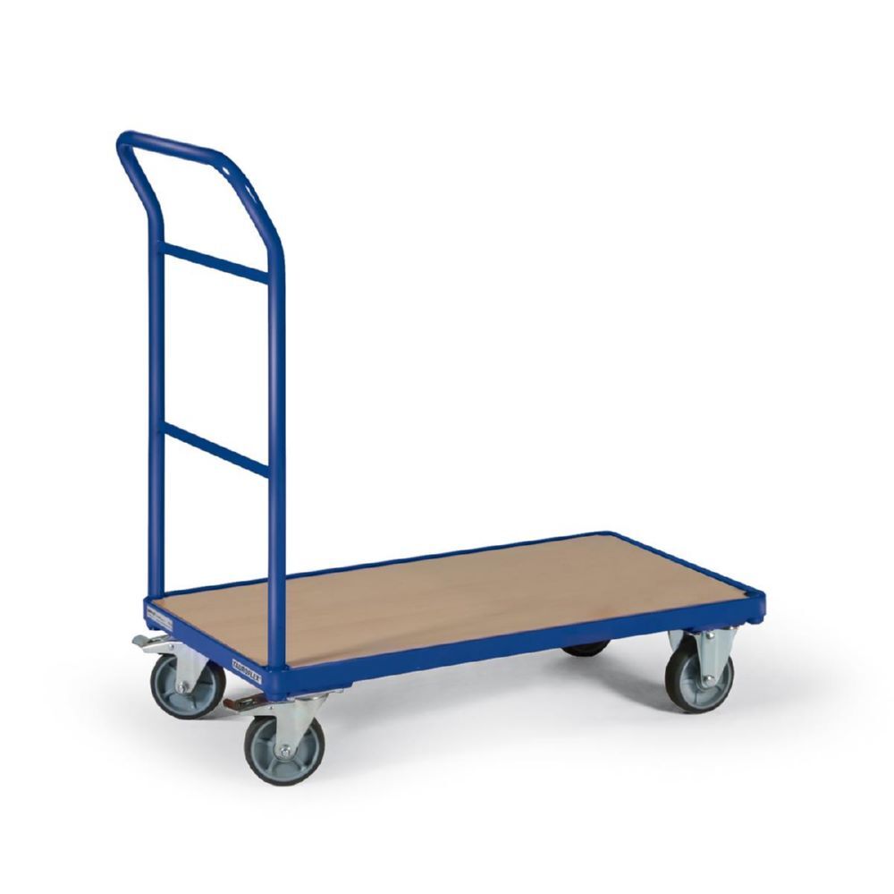 Tauroflex Plattformwagen basic mit MDF Ladefläche 250 kg Last 600 x 1175 x 1015 mm Produktbild Tauroflex Plattformwagen basic mit MDF Ladefläche 250 kg Last 600 x 1175 x 1015 mm bild 2