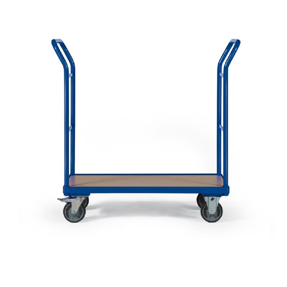 Tauroflex Plattformwagen basic mit 2 hohen Schiebebügel 600 x 1265 x 1015 mm Produktbild Tauroflex Plattformwagen basic mit 2 hohen Schiebebügel 600 x 1265 x 1015 mm bild 3