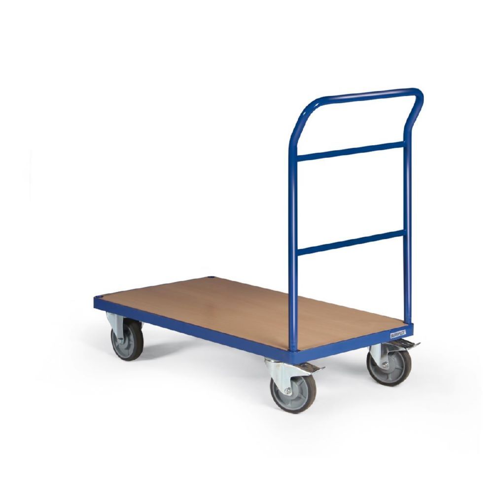 Tauroflex Plattformwagen F5 basic mit MDF Ladefläche 500 x 1010 x 1060 mm Produktbild Tauroflex Plattformwagen F5 basic mit MDF Ladefläche 500 x 1010 x 1060 mm bild 2