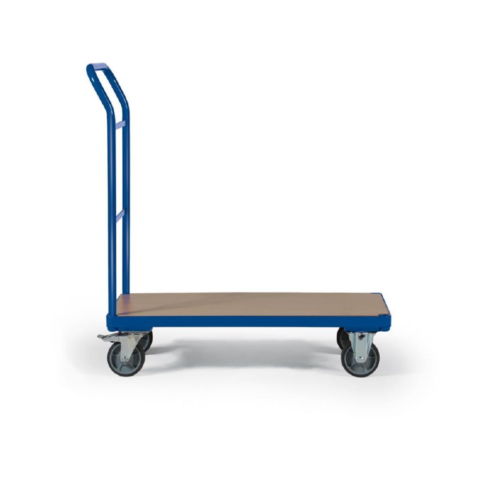 Tauroflex Plattformwagen basic 2 Lenkrollen 2 Bockrollen 600 x 1175 x 1015 mm Produktbild Tauroflex Plattformwagen basic 2 Lenkrollen 2 Bockrollen 600 x 1175 x 1015 mm bild 2