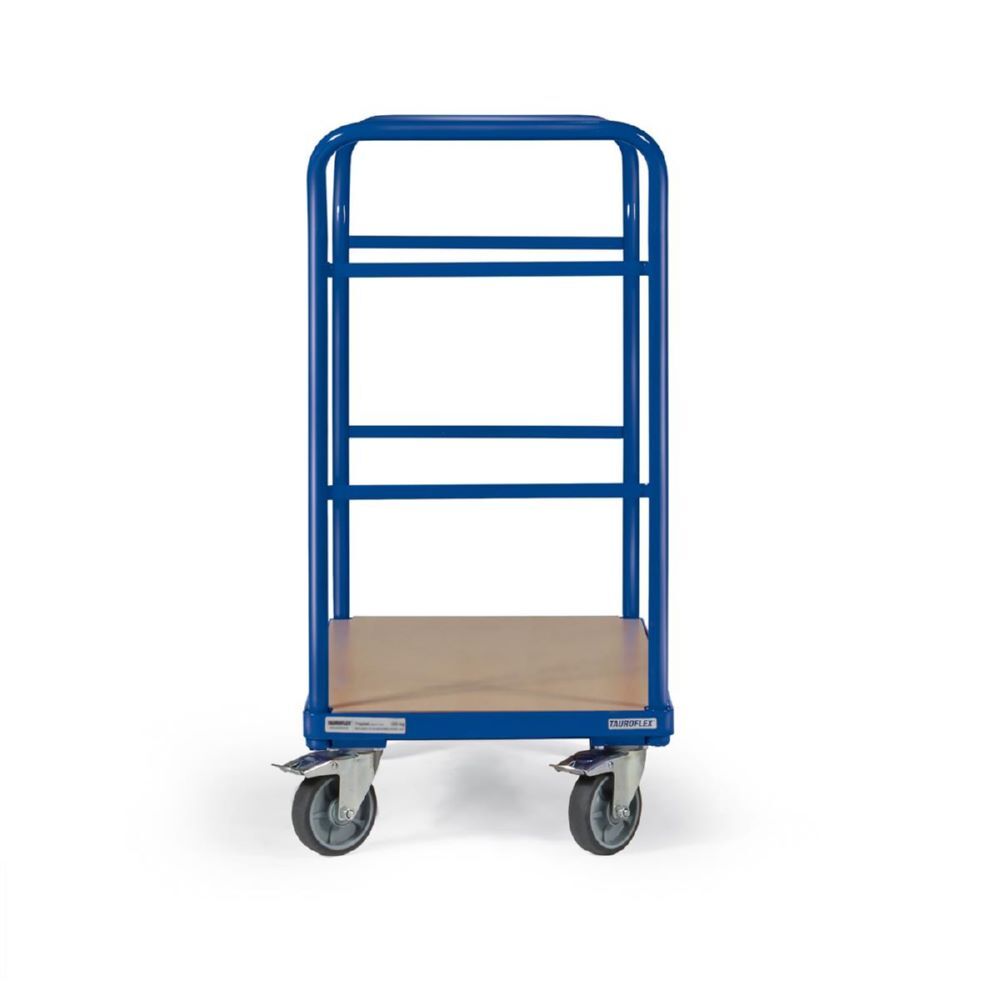 Tauroflex Plattformwagen 2 robuste Schiebebügel 250 kg Last 500 x 1115 x 1015 mm Produktbild Tauroflex Plattformwagen 2 robuste Schiebebügel 250 kg Last 500 x 1115 x 1015 mm bild 4