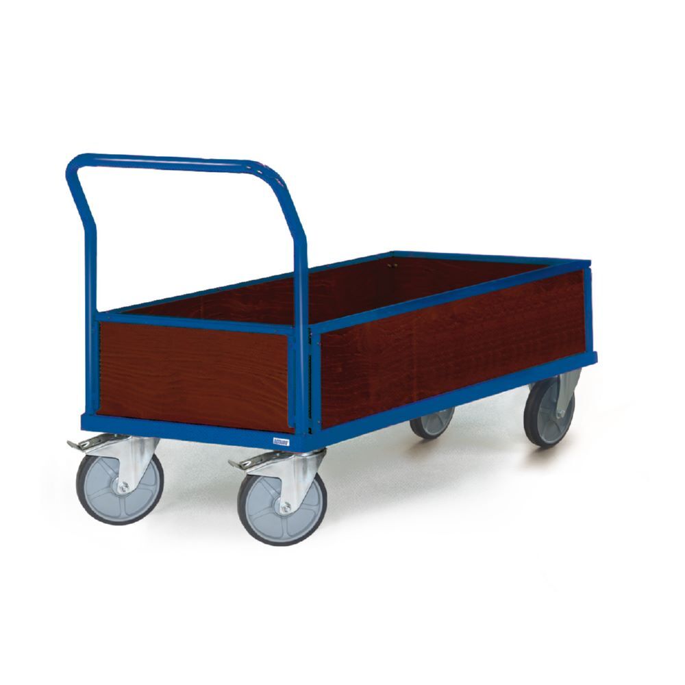 Tauroflex Plattformwagen F6 mit Bordwänden Traglast 600 kg 600 x 1138 x 1090 mm Tauroflex Plattformwagen F6 mit Bordwänden Traglast 600 kg 600 x 1138 x 1090 mm