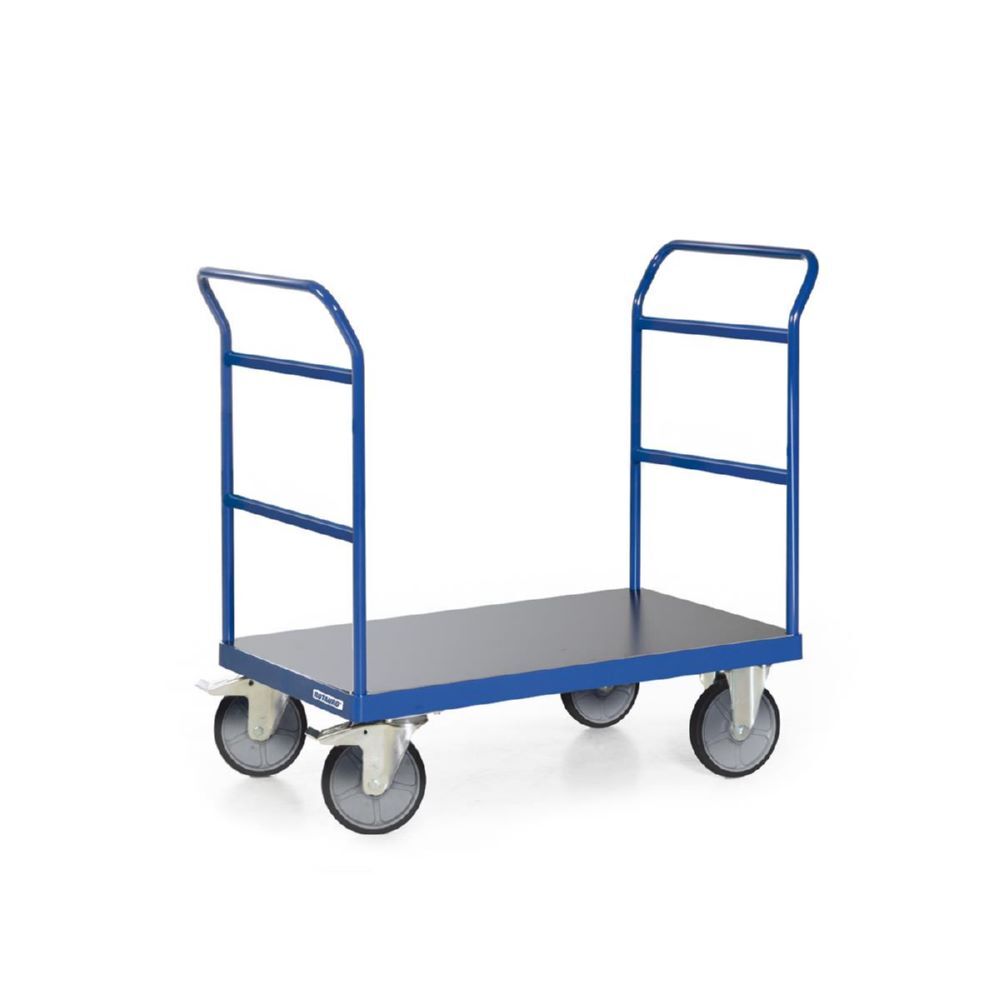 Tauroflex Plattformwagen F6 mit 2 Schiebebügel 500 x 1100 x 1060 mm Produktbild Tauroflex Plattformwagen F6 mit 2 Schiebebügel 500 x 1100 x 1060 mm