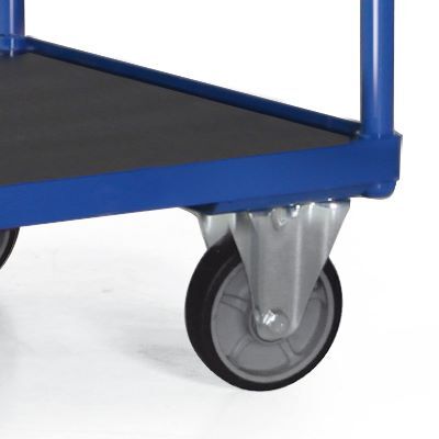 Tauroflex Plattformwagen F3 mit 2 Schiebebügeln 4 Rollen 500 x 1125 x 1015 mm Produktbild Tauroflex Plattformwagen F3 mit 2 Schiebebügeln 4 Rollen 500 x 1125 x 1015 mm bild 2