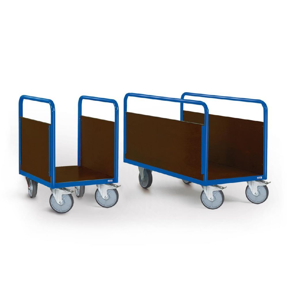 Tauroflex Plattformwagen F6 mit 2 Seitenwänden 500 kg Traglast 500 x 988 x 1050 mm Tauroflex Plattformwagen F6 mit 2 Seitenwänden 500 kg Traglast 500 x 988 x 1050 mm
