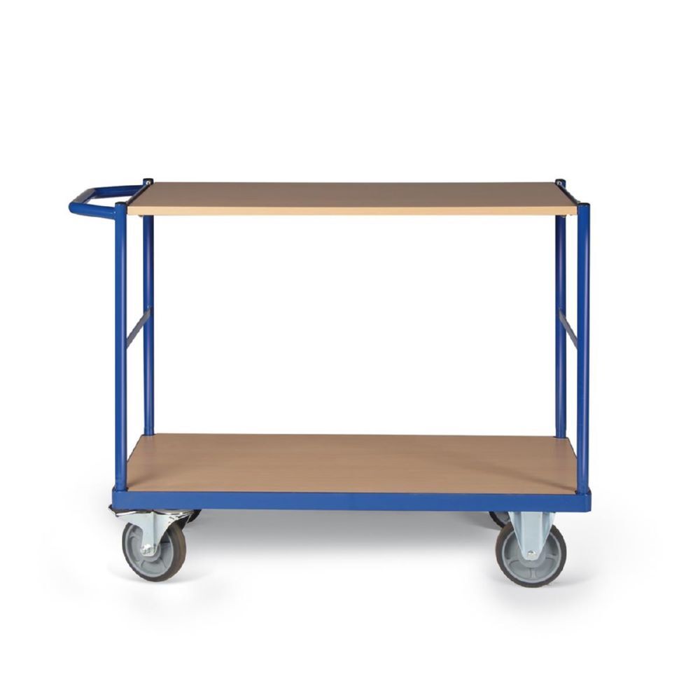 Tauroflex Tischwagen basic Serie F bis 350 kg 2 Ladeflächen 600 x 1185 x 925 mm Tauroflex Tischwagen basic Serie F bis 350 kg 2 Ladeflächen 600 x 1185 x 925 mm