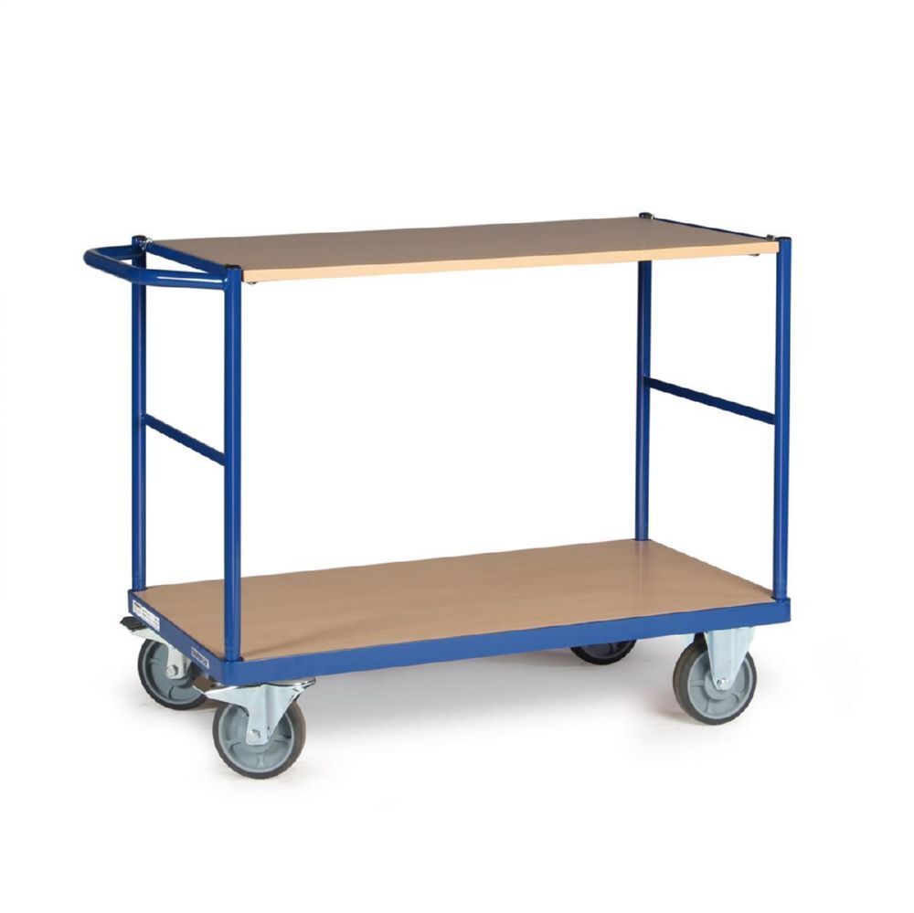 Tauroflex Tischwagen basic Serie F bis 350 kg 2 Ladeflächen 600 x 1185 x 925 mm Tauroflex Tischwagen basic Serie F bis 350 kg 2 Ladeflächen 600 x 1185 x 925 mm