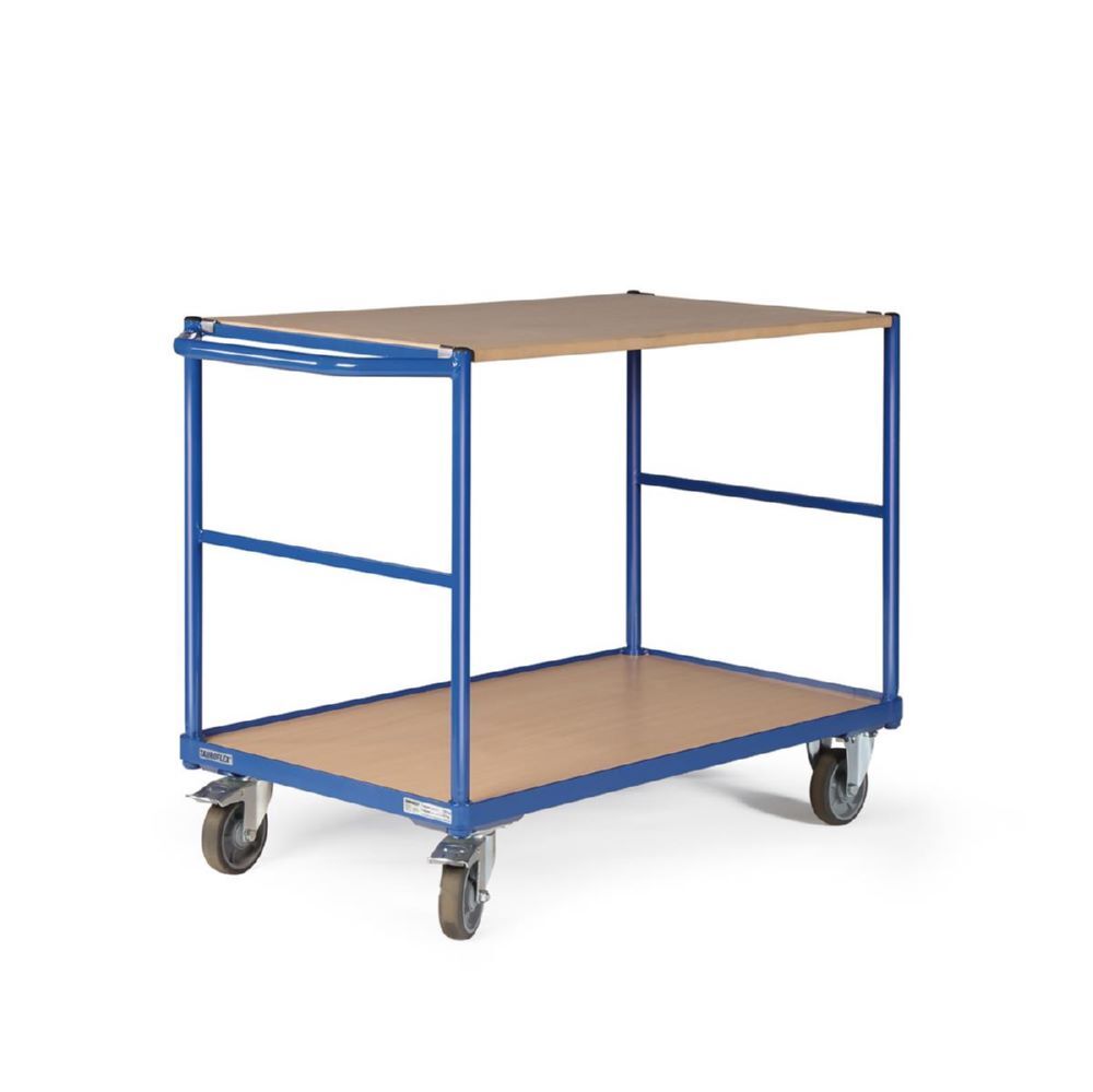 Tauroflex Tischwagen basic Serie F 250 mit 2 Ladeflächen 500 x 1025 x 835 mm Produktbild Tauroflex Tischwagen basic Serie F 250 mit 2 Ladeflächen 500 x 1025 x 835 mm bild 4
