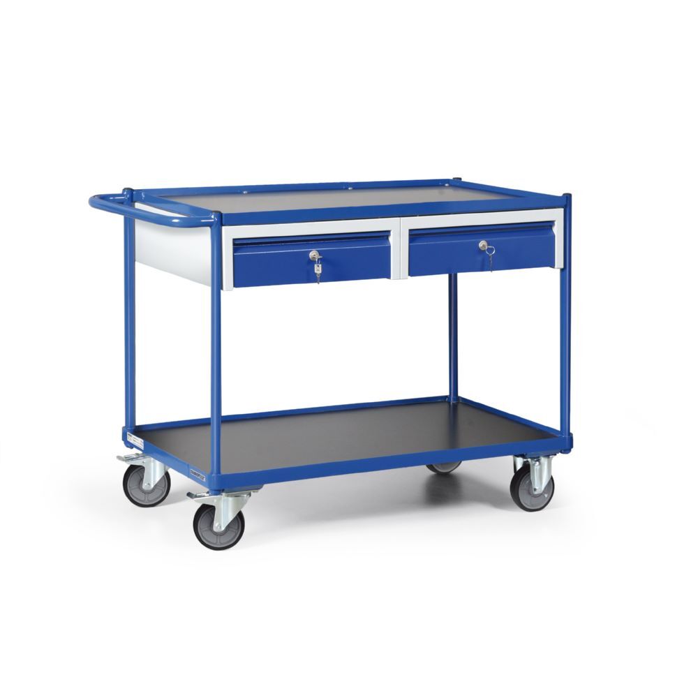 Tauroflex Werkstattwagen F3 mit 2 schmalen Schublade 600 x 1150 x 840 mm Produktbild Tauroflex Werkstattwagen F3 mit 2 schmalen Schublade 600 x 1150 x 840 mm