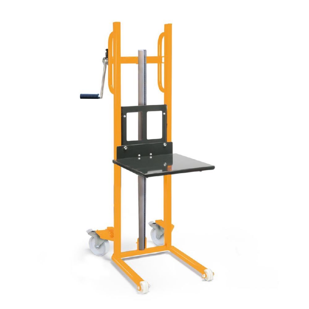 Taurolifter Hochhubwagen Materialheber mit Plattform Polyamid Bereifung Traglast 150 kg RAL Produktbild Taurolifter Hochhubwagen Materialheber mit Plattform Polyamid Bereifung Traglast 150 kg RAL bild 2