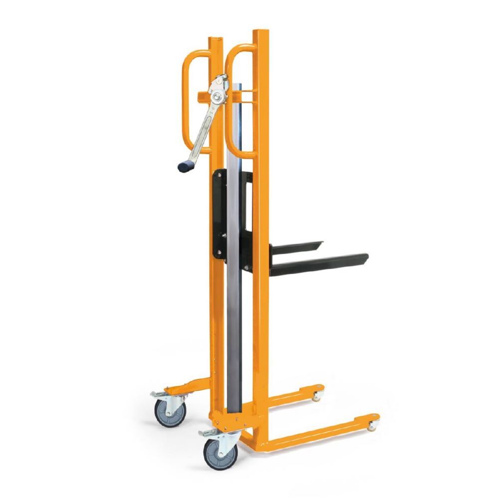 Taurolifter Materialheber mit Gabelaufnahme TPE Bereifung 4 Wegefahrwerk 150 kg Last Produktbild Taurolifter Materialheber mit Gabelaufnahme TPE Bereifung 4 Wegefahrwerk 150 kg Last