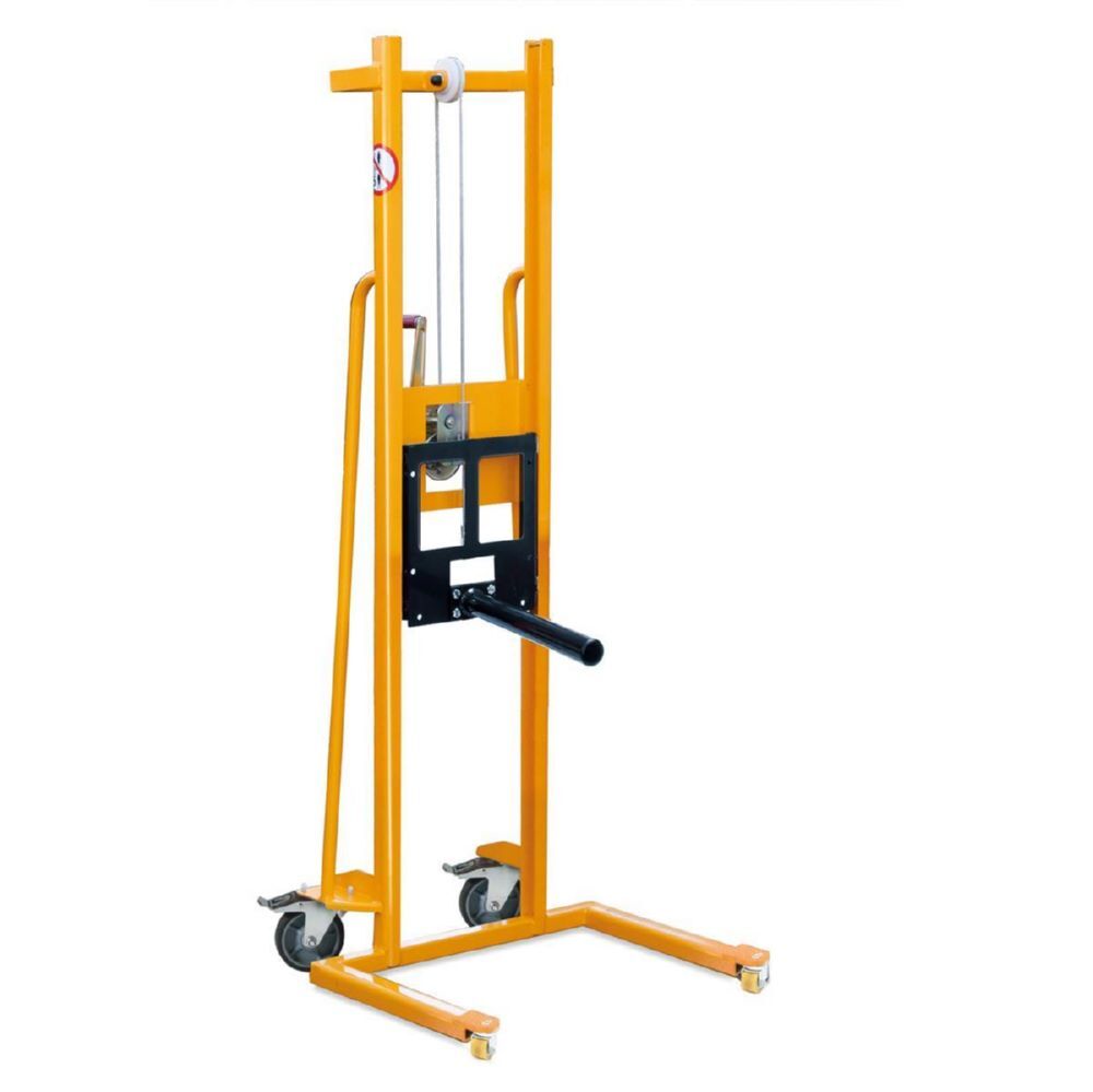 Taurolifter Materiallifter mit Lastdorn Länge 600 mm Hubhöhe 1500 mm RAL 1028 Produktbild Taurolifter Materiallifter mit Lastdorn Länge 600 mm Hubhöhe 1500 mm RAL 1028