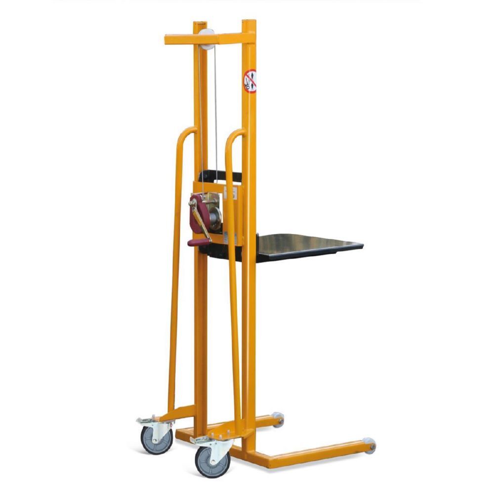 Taurolifter Hochhubwagen Materiallifter mit Plattform Traglast 100 kg Hubhöhe 1500 mm Produktbild Taurolifter Hochhubwagen Materiallifter mit Plattform Traglast 100 kg Hubhöhe 1500 mm