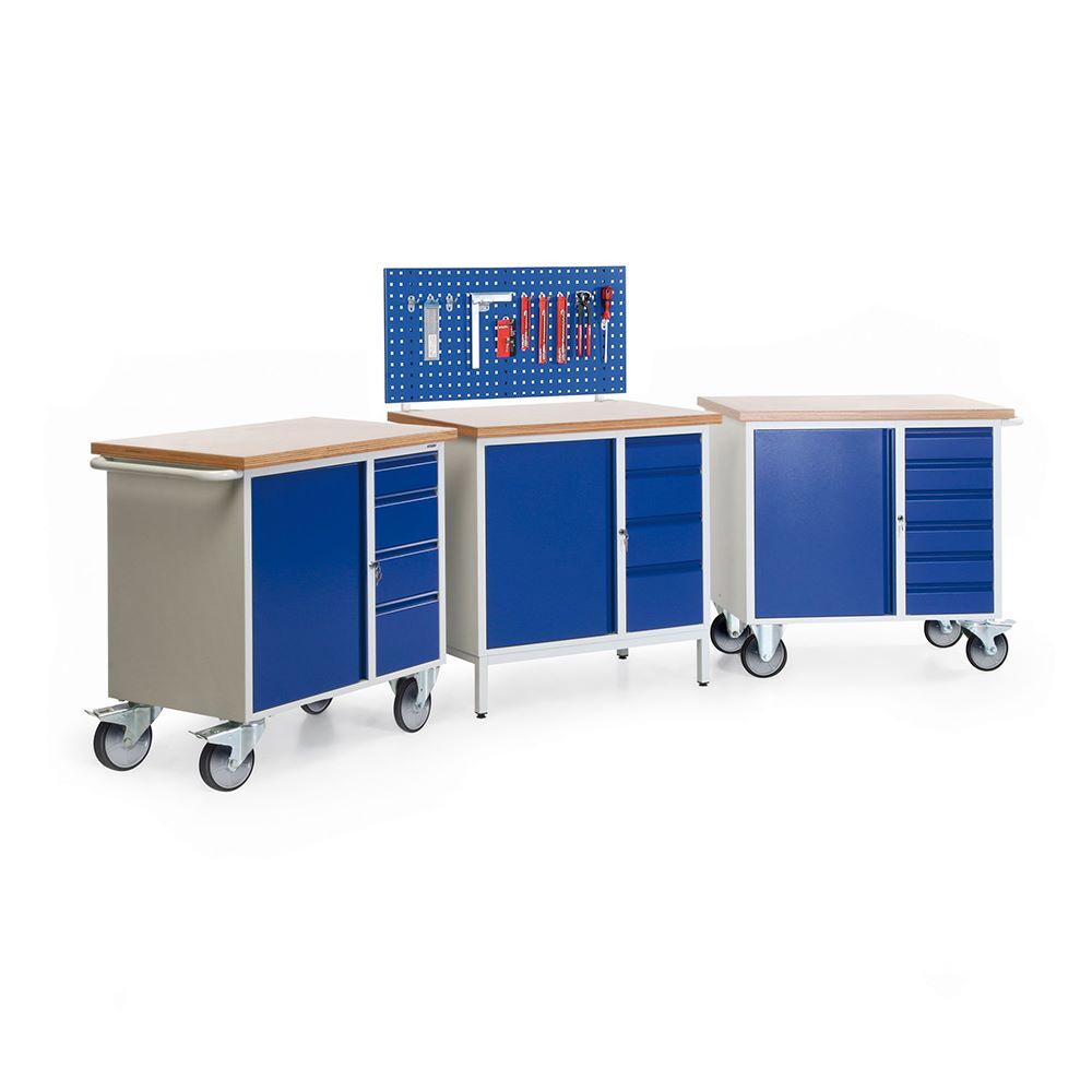 Taurotec Kompakt Werkbänke R3 Komplett 3 Werkbänke Gesamtlänge 2850 mm Produktbild Taurotec Kompakt Werkbänke R3 Komplett 3 Werkbänke Gesamtlänge 2850 mm bild 2