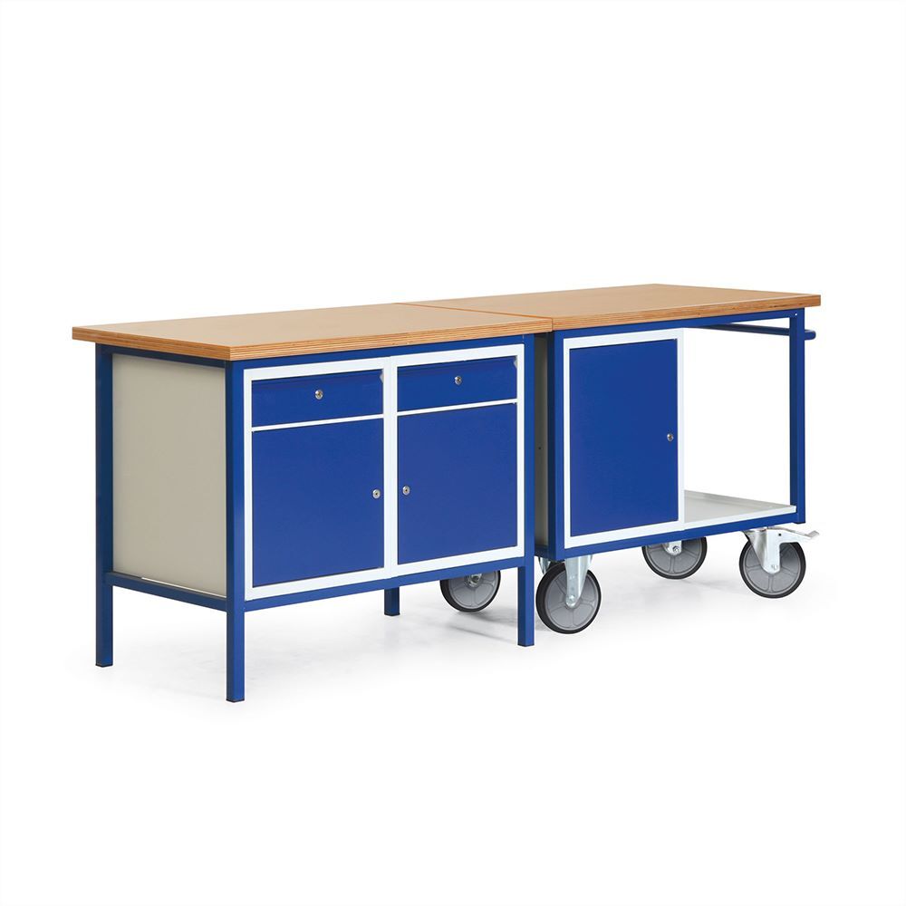 Taurotec Kompakt Werkbänke R6 Komplett 2 Werkbänke 2260 mm Produktbild Taurotec Kompakt Werkbänke R6 Komplett 2 Werkbänke 2260 mm