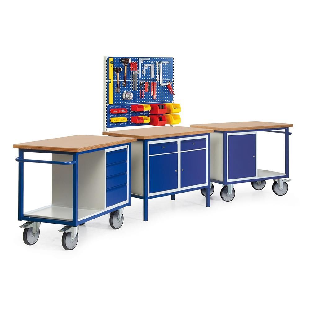 Taurotec Kompakt Werkbänke R6 Komplett 3 Werkbänke 1 Multiwand 3390 mm Produktbild Taurotec Kompakt Werkbänke R6 Komplett 3 Werkbänke 1 Multiwand 3390 mm bild 2