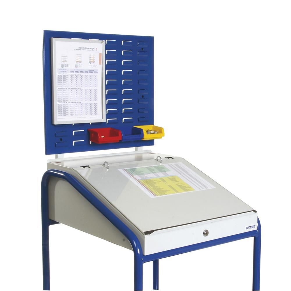Taurotec Schlitzplatte zur Montage 450 x 500 mm RAL 5010 Produktbild Taurotec Schlitzplatte zur Montage 450 x 500 mm RAL 5010