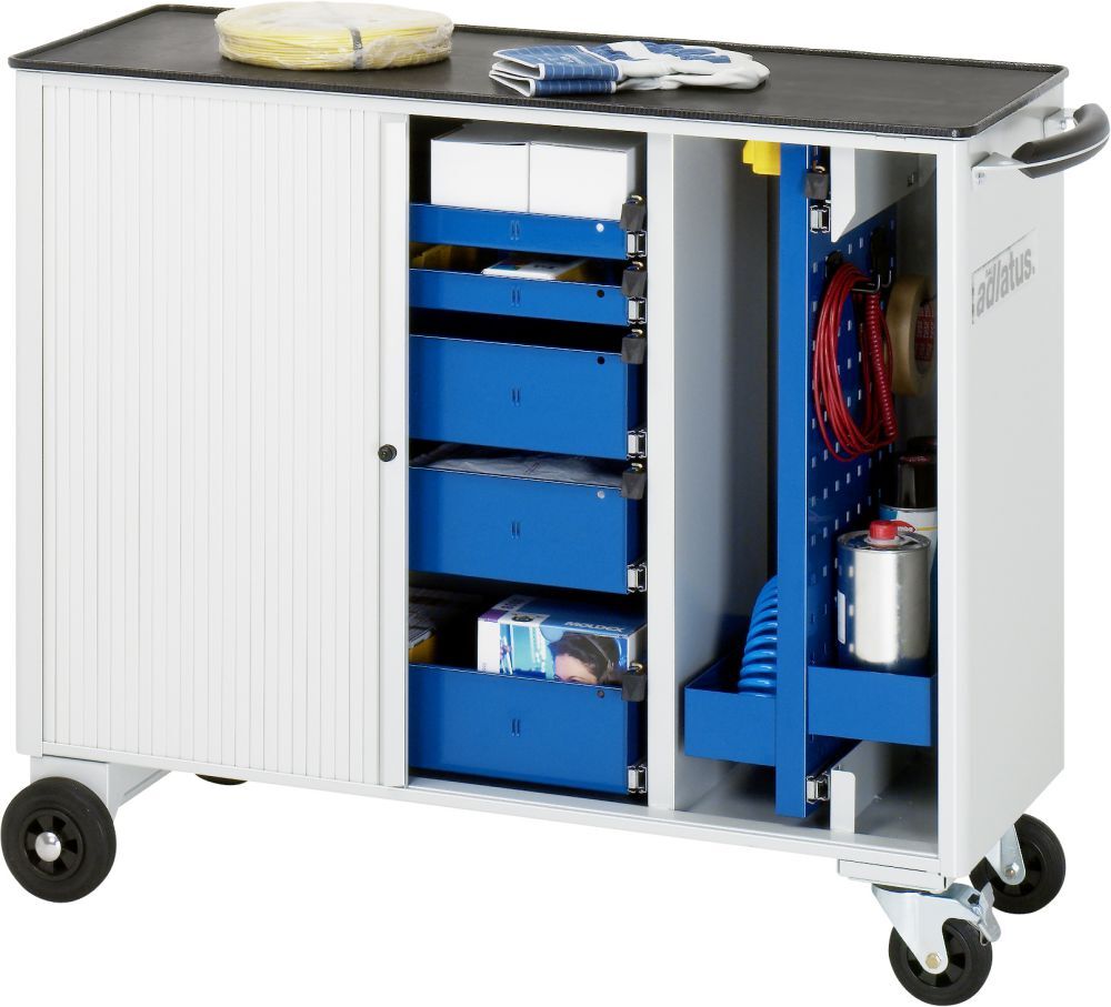 RAU Werkzeugwagen adlatus Modell 10020 mit Einlegematte Produktbild RAU Werkzeugwagen adlatus Modell 10020 mit Einlegematte