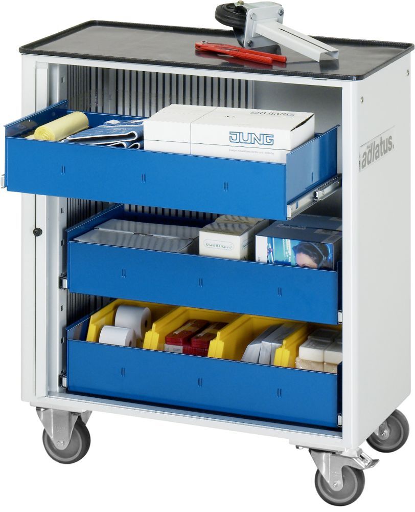 Rau Werkzeugwagen 725x860x400mm Serie adlatus Modell 7030 Produktbild Rau Werkzeugwagen 725x860x400mm Serie adlatus Modell 7030