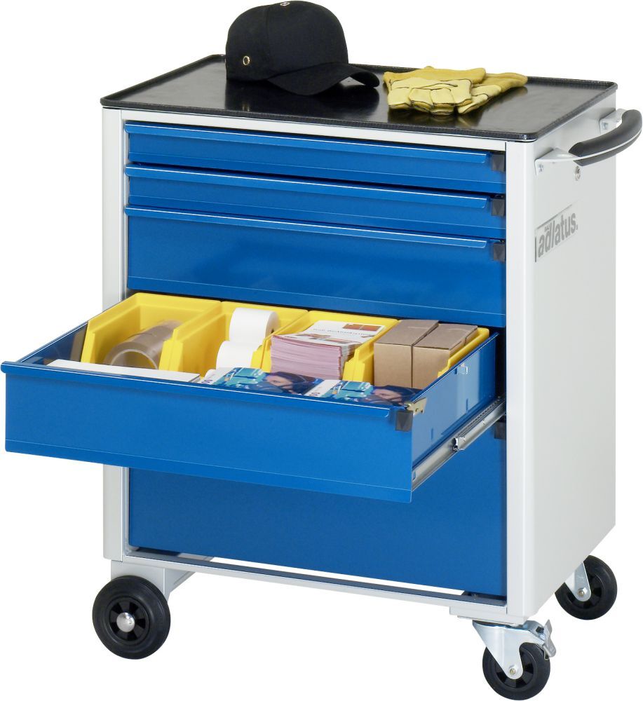 RAU Werkzeugwagen adlatus 700 x 500 mm Zentralverschluss mit 2 Schlüssel Produktbild RAU Werkzeugwagen adlatus 700 x 500 mm Zentralverschluss mit 2 Schlüssel