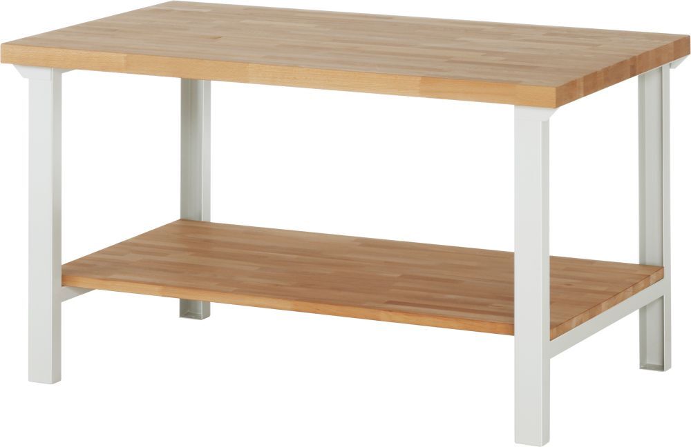 RAU Werkbank Modell 7000 B 1500 mm x T 900 mm x H 840 mm, Farbe Gestell RAL7035 Produktbild RAU Werkbank Modell 7000 B 1500 mm x T 900 mm x H 840 mm, Farbe Gestell RAL7035