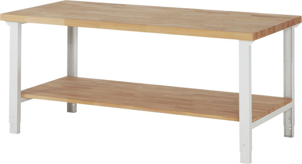 Rau Werkbank Serie 7000 Modell 7000-7 Breite 2000 mm Stärke 40 mm Produktbild Rau Werkbank Serie 7000 Modell 7000-7 Breite 2000 mm Stärke 40 mm