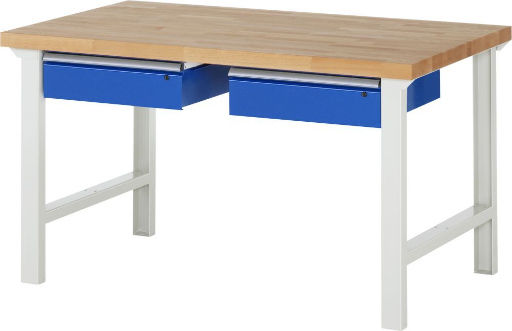 Rau Werkbank Modell 7002 Breite 1500 x Tiefe 900 x Höhe 840 mm Produktbild Rau Werkbank Modell 7002 Breite 1500 x Tiefe 900 x Höhe 840 mm