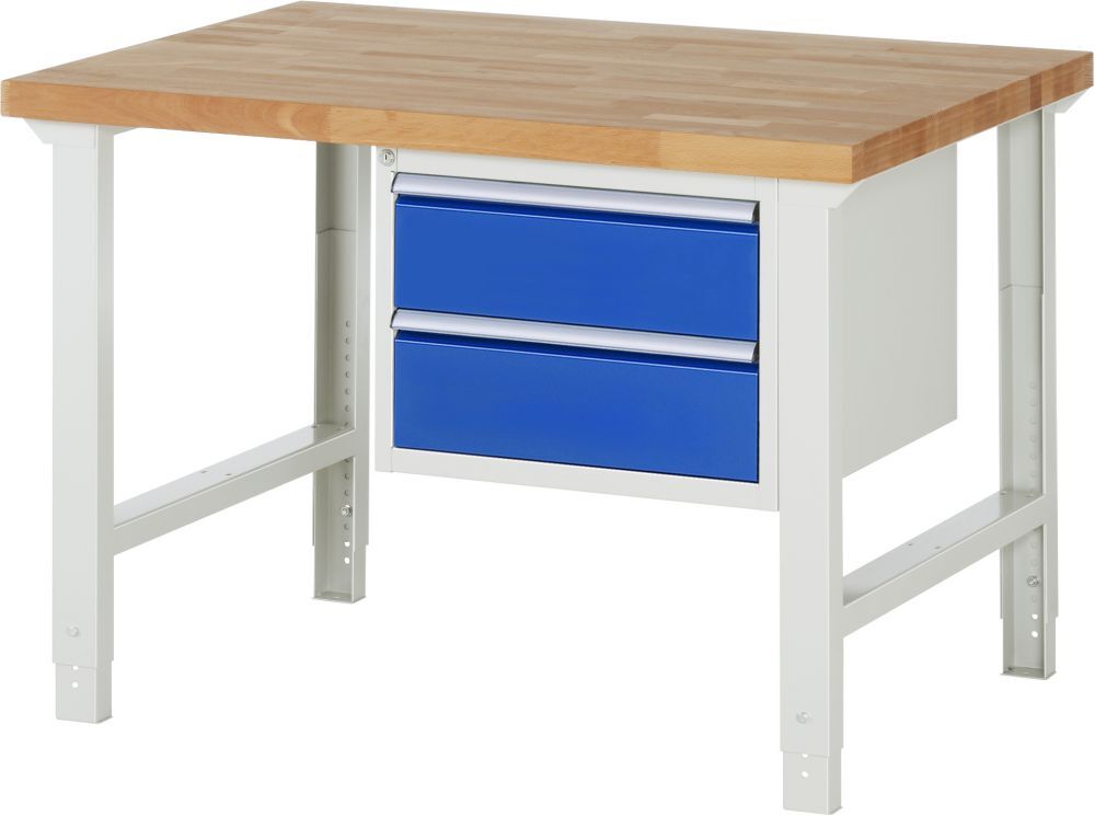 Rau Werkbank Serie 7000 Modell 7125 Breite 1250 mm Tiefe 900 mm Produktbild Rau Werkbank Serie 7000 Modell 7125 Breite 1250 mm Tiefe 900 mm