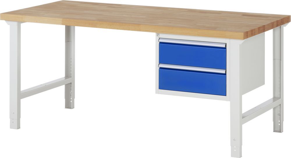 Rau Werkbank Serie 7000 Modell 7125 Breite 2000 mm Tiefe 900 mm Produktbild Rau Werkbank Serie 7000 Modell 7125 Breite 2000 mm Tiefe 900 mm