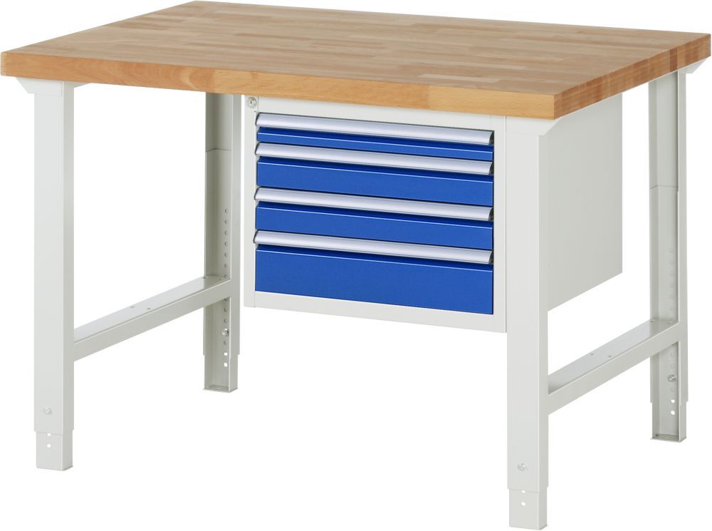 Rau Werkbank Serie 7000 Modell 7132 Breite 1250 mm Tiefe 900 mm Produktbild Rau Werkbank Serie 7000 Modell 7132 Breite 1250 mm Tiefe 900 mm