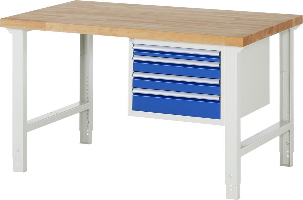 Rau Werkbank Serie 7000 Modell 7132 Buche-Massiv Breite 1500 mm Produktbild Rau Werkbank Serie 7000 Modell 7132 Buche-Massiv Breite 1500 mm